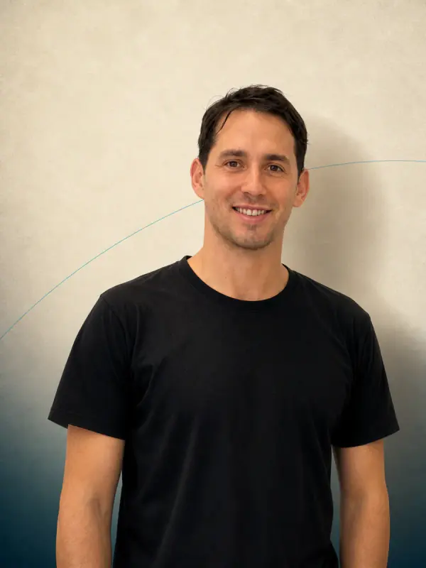 Diego Sciancalepore, docente del Curso de formación profesional en Kinefilaxia