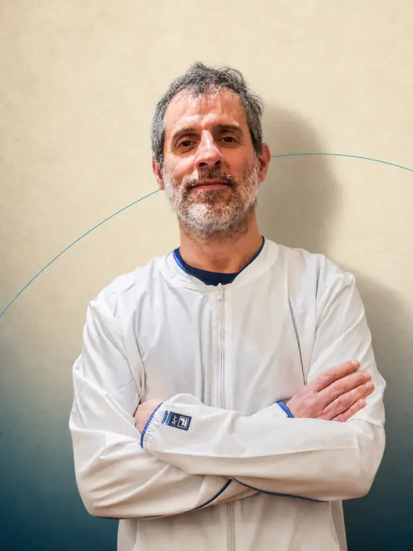 Mariano Noel Seara, docente del Curso de formación profesional en Kinefilaxia
